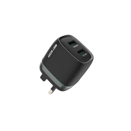 Green Lion Dual USB 12W Wall Charger UK