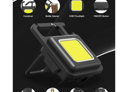 Multifunction Keychain Light