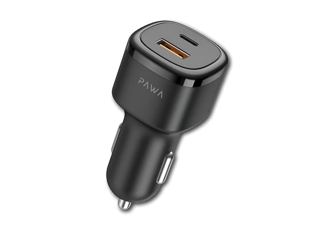 PAWA Solid Car Charger PD 48W + QC