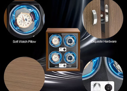 PU leather watch winder
