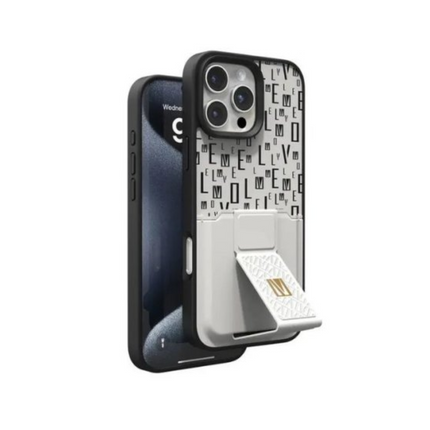 Levelo Morphix Gripstand Case With Cardholder For iPhone 16 Pro Max