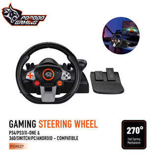 Porodo Gaming Steering Wheel