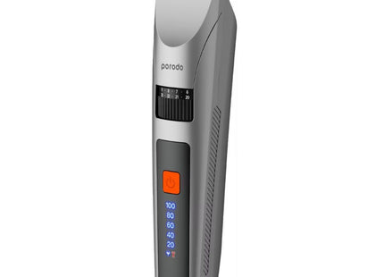 Porodo Rechargeable LED display Hair Clipper - 1200mAh