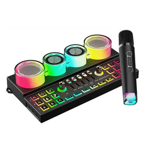 Porodo Soundtec Multi-Platform Audio Mixer and Speaker