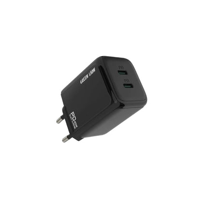 Green Lion 40W Dual PD Wall Charger With USB-C To USB-C Cable EU