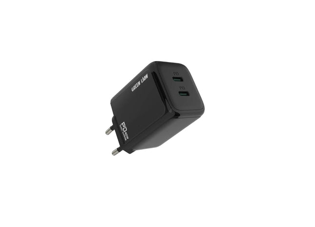 Green Lion 40W Dual PD Wall Charger With USB-C To USB-C Cable EU