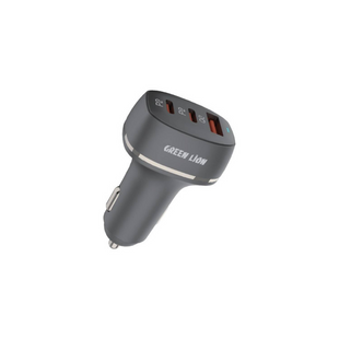 Green Lion Dual PD & QC 3.0 50W Car Charger With USB-C To USB-C Cable