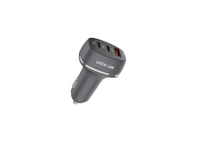 Green Lion Dual PD & QC 3.0 50W Car Charger With USB-C To USB-C Cable
