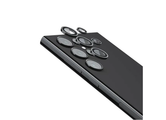 Levelo Quint Camera Lens For Samsung S24 Ultra - Black