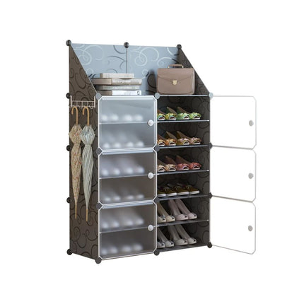 2column 7layer Shoe cabinet