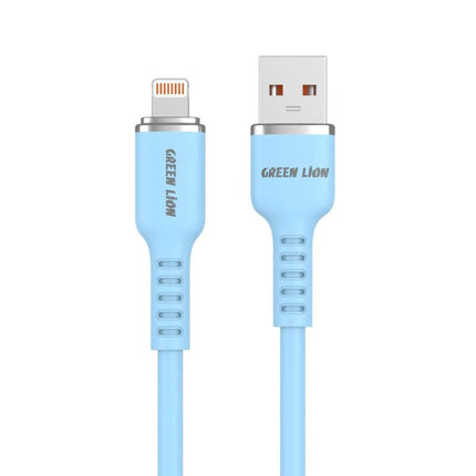 Green Lion USB-A TO Lightning  Silicone Cable