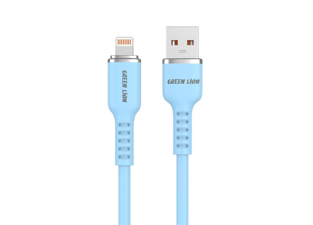 Green Lion USB-A TO Lightning  Silicone Cable