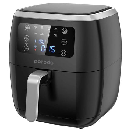 Porodo Lifestyle Smart Air Fryer with APP Control 6L 1800W - Black