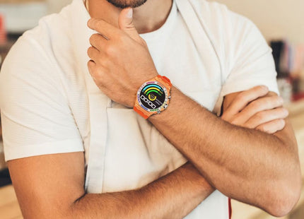 Smartwatch with Blood Pressure Monitor