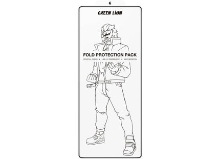 Green Lion Fold Protection Pack For Z Fold 6 - Clear