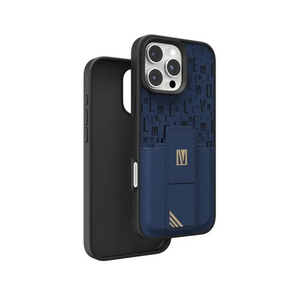 Levelo Morphix Gripstand Case with Cardholder for iPhone 16 Pro