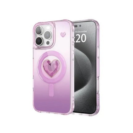 Levelo Hearts Magsafe Case For iPhone 16 Pro Max