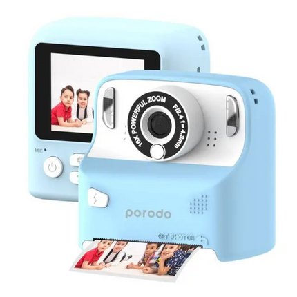 Porodo Lifestyle Kids Print Camera 1000mAh