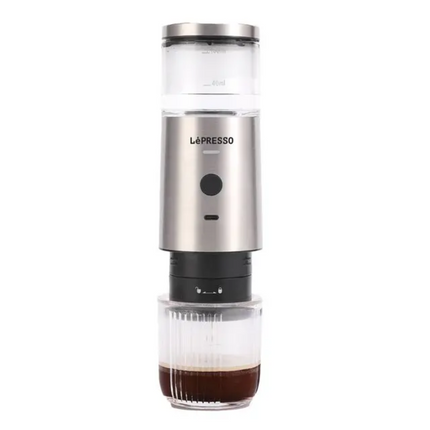 LePresso Stainless Steel Portable Espresso Maker