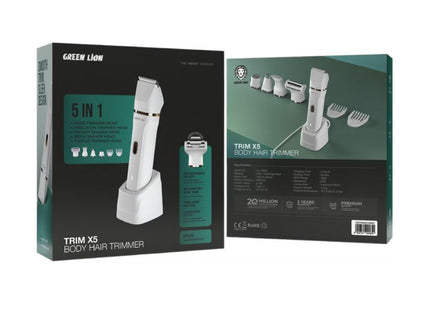 Green Lion Trim X5  Body Hair Trimmer - White