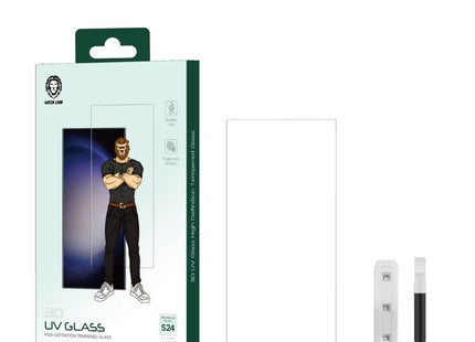 Green Lion 3D UV Glass High Definition Tempered Glass for S24