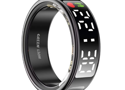 Green Lion Smart Ring  Pro With Digital Display 9 - Black
