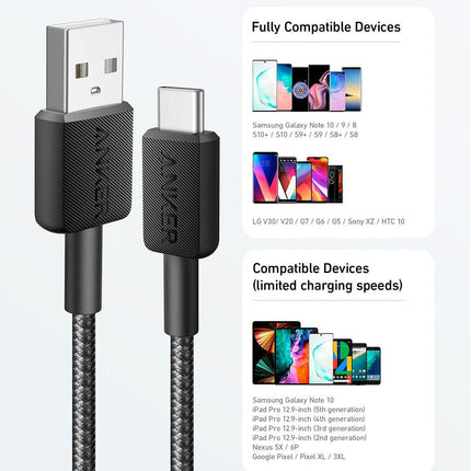 USB-A to USB-C Cable