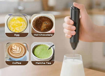 Electric Milk Frother - Black