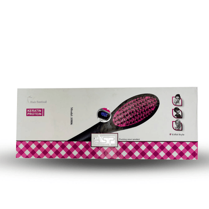 Fast styling hair brush