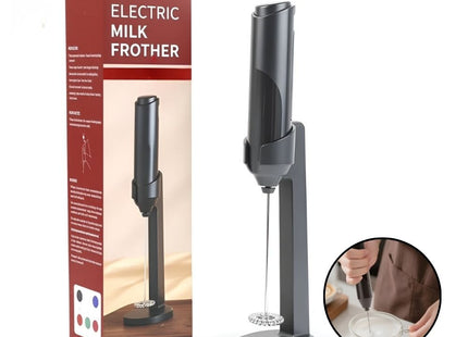 Electric Milk Frother - Black