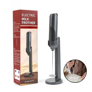 Electric Milk Frother - Black
