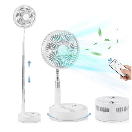 Foldable Oscillating Standing Fan - Xpressouq