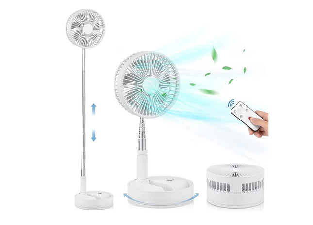 Foldable Oscillating Stand Fan