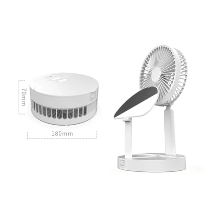 Folding Mirror Fan - Xpressouq