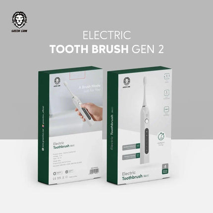 Green Electric Toothbrush Gen-2 with 5 Modes - Xpressouq