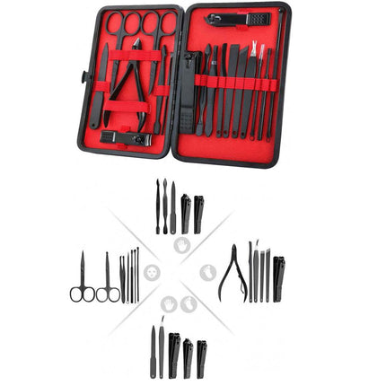 Compact manicure set