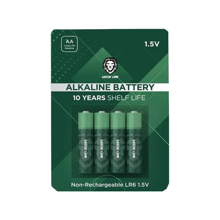 Green Lion Alkaline batteries