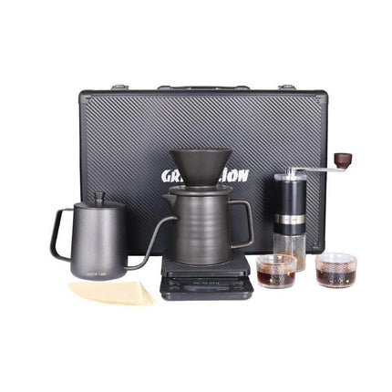 Green Lion Coffee Maker Set