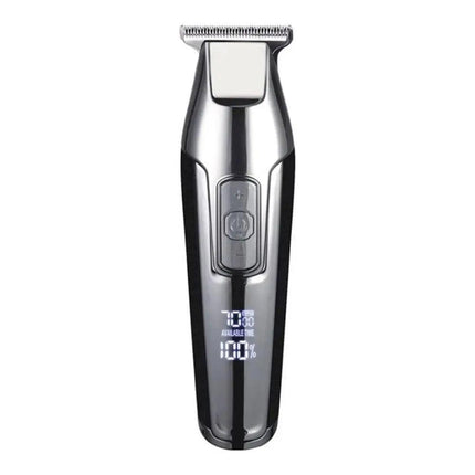 Cordless hair trimmer with LED display