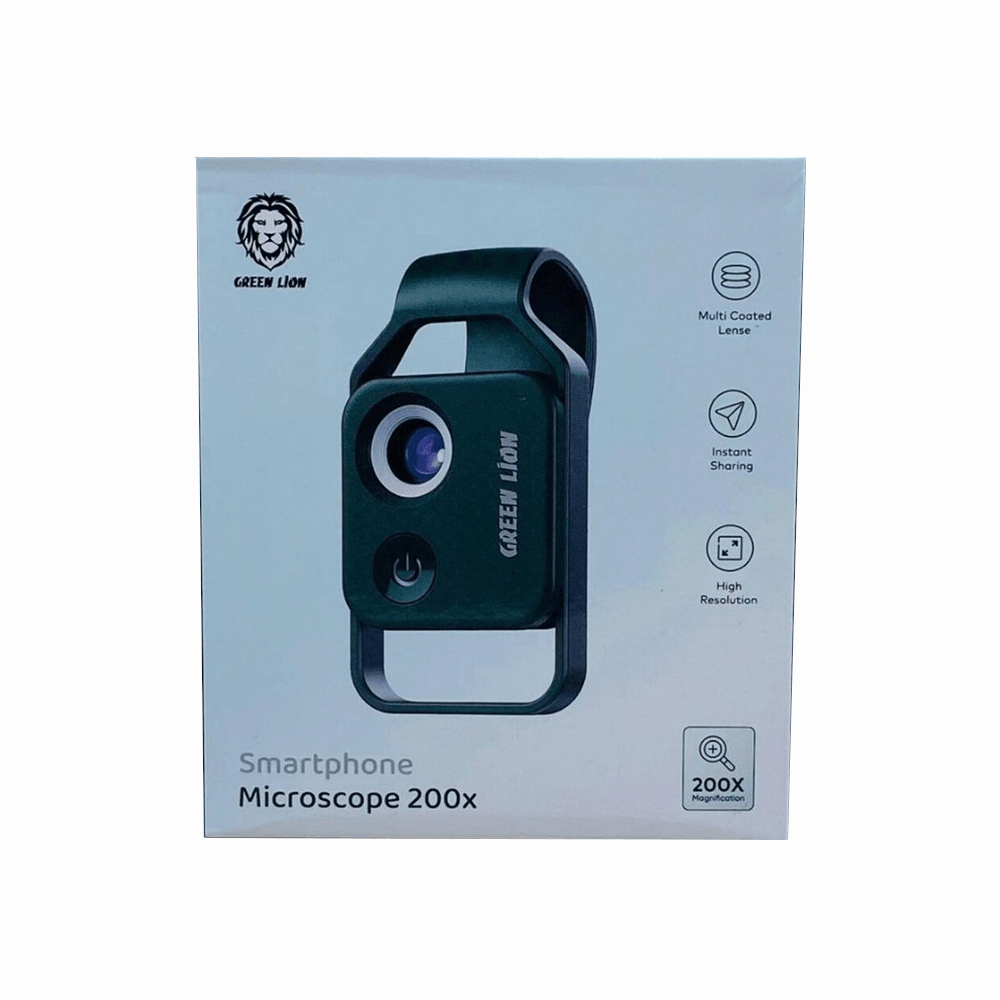 Green Lion Smartphone Microscope 200x – Xpressouq
