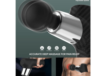 Cordless muscle massager