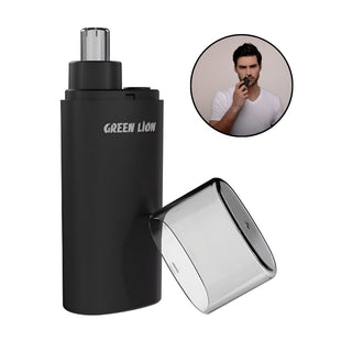 Green Lion Nose Pro  Nose and Ear Trimmer -Black