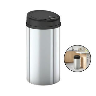 Green Lion Smart Trash Bin 15L Stainless Steel – Silver
