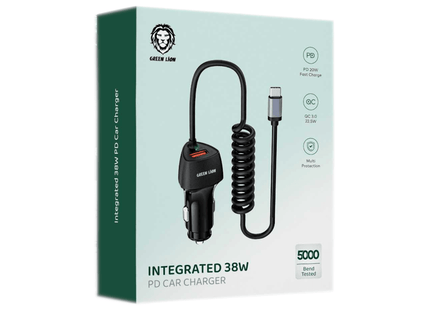 Integrated 38W Car Charger Type-C Output - Xpressouq