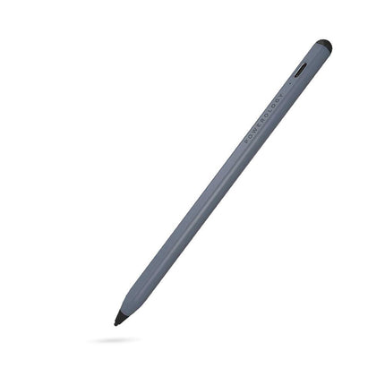 iPad Pen P21STYPGY Powerology Smart Pencil 2in1 Universal 2mm Stylus Pen (iOS/Android) - Gray - Xpressouq