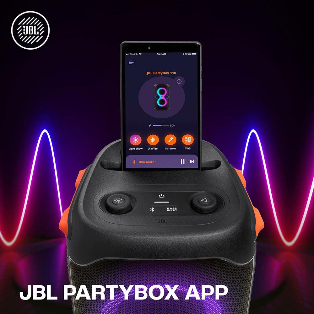 JBL PartyBox 110 Combo Set with 2 Wireless Microphones