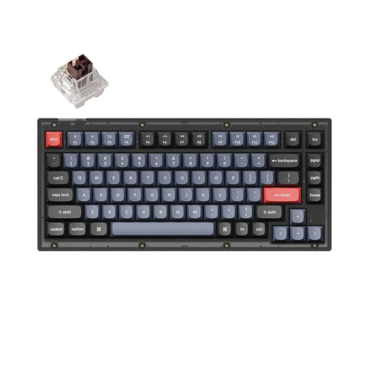 Keychron V1 ANSI 75% Layout 84 Key Full Assembled Keyboard V1-C3 - Xpressouq