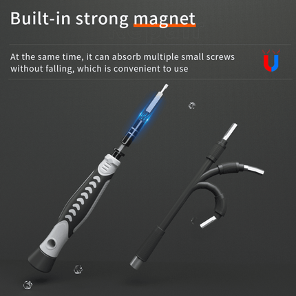 Magnetic screwdriver set