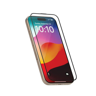 Levelo Full Screen Anti-Static Twice Tempered Glass For iPhone 15