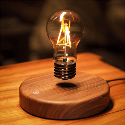 Magnetic Levitation Desk Lamp Floating LED Bulb - Xpressouq